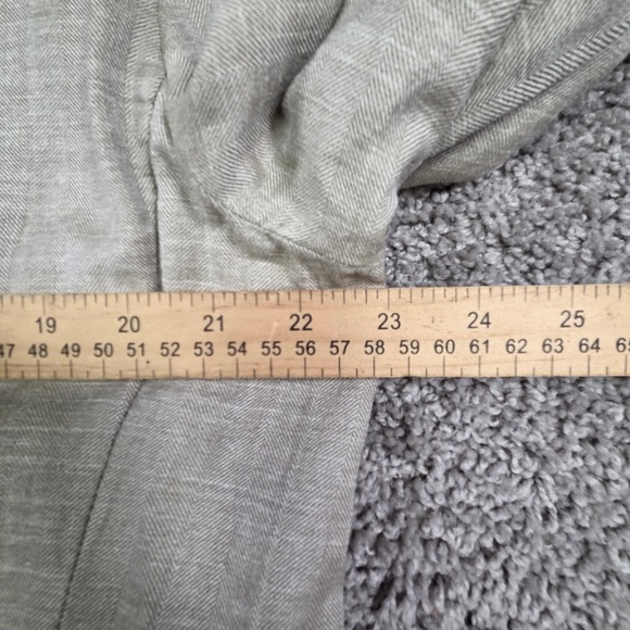 Robert Talbott Carmel Blazer 44R Men's Tan Wool Silk Linen Sport Coat Canada - Picture 11 of 16